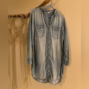 H&M Chambray Shirt Dress